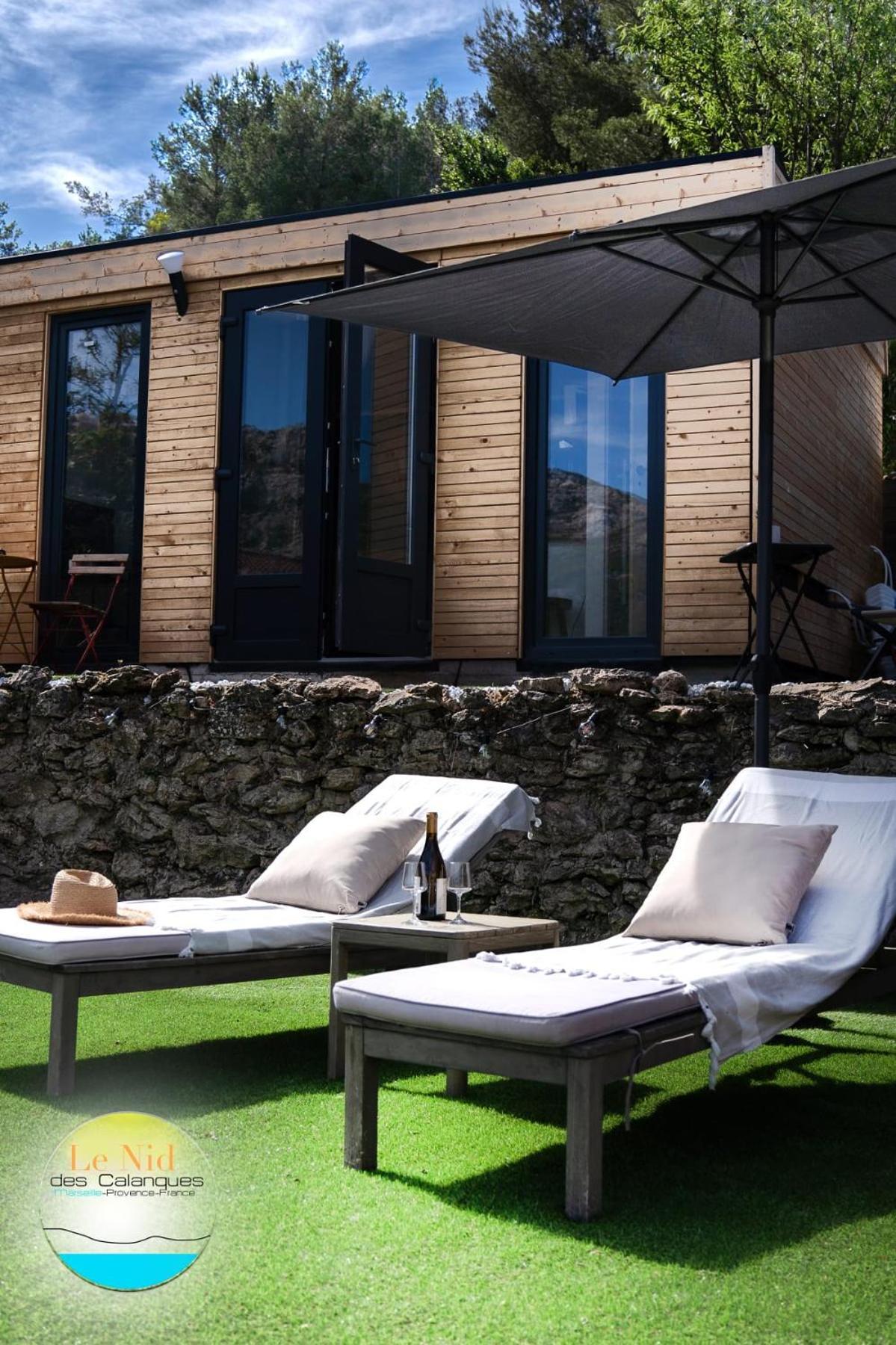 Ferienwohnung Le Nid Des Calanques Et Son Jacuzzi Marseilles Exterior foto